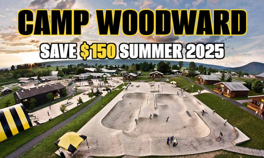 SkateXS and Camp Woodward - Save $150 on Kids Summer Camp