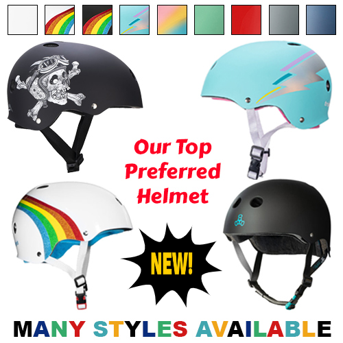 Certified Skateboard Helmets for Kids - Sweatsaver Comfort, Safety Certified!