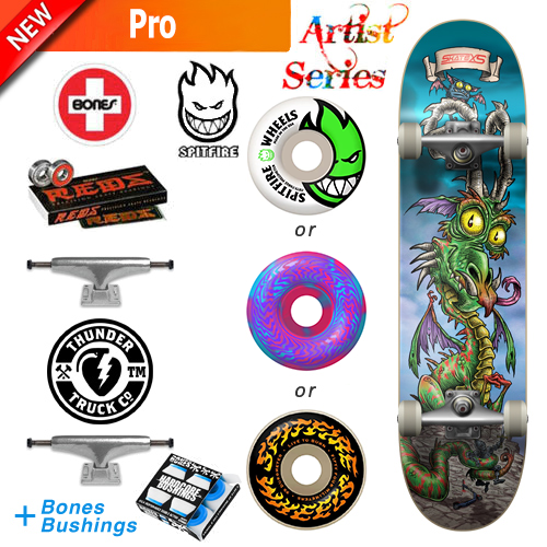 SkateXS Dragon Pro Skateboard for Kids