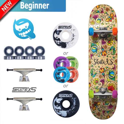 SkateXS Dragon Beginner Skateboard for Kids