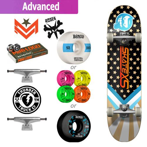 SkateXS Starboard Advanced Skateboard for Kids