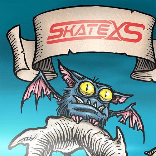 SkateXS Dragon Beginner Complete Skateboard for Kids
