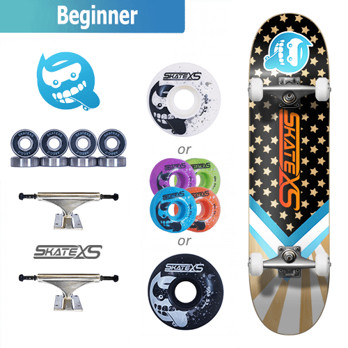 SkateXS Starboard Beginner Skateboard for Kids